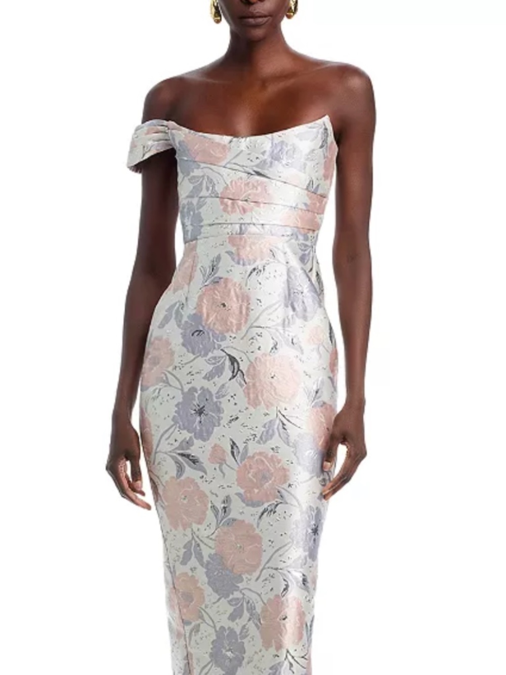 SAU LEE Jackson Brocade Gown - Used once, excellent condition